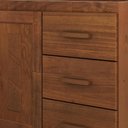 Ver imagem 6 de Balcão de Cozinha para Pia 120cm 2 Portas Madeira Giana Castanho F07 - Mpozenato