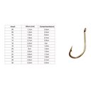 Ver imagem 3 de Anzol Maruseigo Gold Dourado Marine Sports N026 C/15