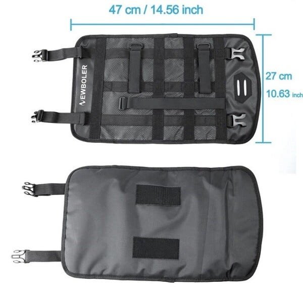 Bolsa De Guidão Bike Removível + Saco Bag Impermeável 15L - 6