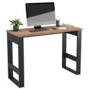 Ver imagem 1 de Mesa para Computador Estilo Industrial 115cm Chess F04 Preto/Solanum - Mpozenato