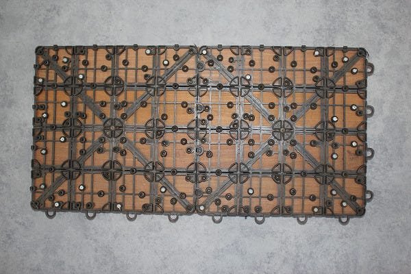 Deck Modular 4 Ripas 30x60 Kit 30 Peças (5M²) - 5