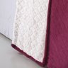 Cobertor Avulso Solteiro com efeito Pele de Carneiro - Chamber Sherpa Cereja - Tekstil - 7