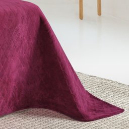 Cobertor Avulso Solteiro com efeito Pele de Carneiro - Chamber Sherpa Cereja - Tekstil - 2