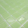 Pastilha de Vidro Cristal Verde Lisa 30x30cm para Piscina - 2