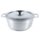 Ver imagem 3 de Caçarola Panela Polida Alça Alumínio Fundido com Tampa 22cm