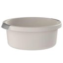 Ver imagem 1 de Bacia Flow 5l Bege ou com Pega Ergonômica e Gradação de Litros Lavanderia Limpeza