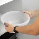 Ver imagem 5 de Bacia Flow 5l Bege ou com Pega Ergonômica e Gradação de Litros Lavanderia Limpeza