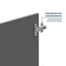 Módulo 70x180 2 Portas 1 Kit Prateleira Frame CabeCasa MadeiraOriginals - 8