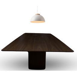 Mesa de Jantar Retangular Duo 260x140cm em Ébano Modelar - 2