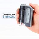 Ver imagem 3 de Kit Microscópio de Bolso Microbrite 60x-120x com Ótico X-scope 7 em 1 Carson