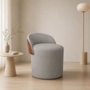 Ver imagem 5 de Puff com Encosto Orgânico Moderno para Recepção Sala Quarto