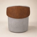Ver imagem 7 de Puff com Encosto Orgânico Moderno para Recepção Sala Quarto