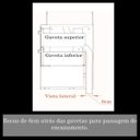 Ver imagem 7 de Gabinete de Banheiro Gael 2 Gavetas1 Prateleira Nogal/Branco - Móveis Bosi