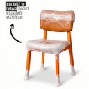 Ver imagem 7 de Cadeira de Jantar Manuela Madeira Maciça Estofada Di Franco Madeira Mel Courino Caramelo