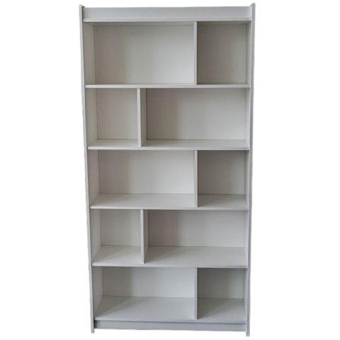 Estante Meia Colméia 100% Mdf Branco - Suprema Móveis