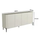 Ver imagem 3 de Buffet Mdf com Porta Lisa L180 X A81,5cm