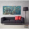 Quadro Decorativo Van Gogh Cerejeira 120x60 3 pçs - 3