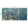 Quadro Decorativo Van Gogh Cerejeira 120x60 3 pçs - 2