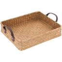 Ver imagem 3 de Kit 3 Bandejas Decorativa para Servir Fibra Natural Home&Co