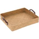 Ver imagem 2 de Kit 3 Bandejas Decorativa para Servir Fibra Natural Home&Co