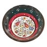 Bowl Turco Pintado de Cerâmica Verde Escuro Liso 12cm (Pinturas Diversas) - 1