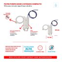Ver imagem 3 de Filtro Purificador 2 estágios Alcalinizante para Consumo FDMA Filtros Filtro consumo - filtro reside