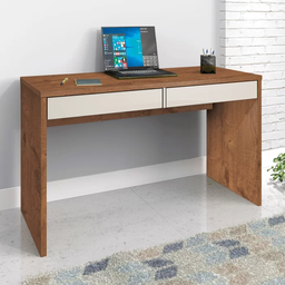 Escrivaninha Max 2 Gavetas - Zanzini:natura Off White - 1