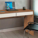 Ver imagem 2 de Escrivaninha Max 2 Gavetas - Zanzini:natura Off White