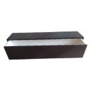 Ver imagem 1 de Aparador Suspenso com 1 Gaveta Deslizante Preto 90x15x15