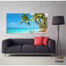 Quadro Decorativo Praia Coqueiro Hd 120x60 Quarto Sala - 3