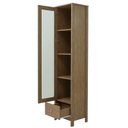 Ver imagem 7 de Cristaleira 1 Porta Vidro 1 Gaveta 180x43 Cm E962 Diamond Dtall