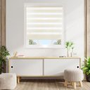 Ver imagem 2 de Persiana Zebra Double Vision 1,60x1,60 Premium - Bege