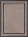 Ver imagem 1 de Tapete Sisal Eco Nature Moldura Chumbo 3,00x4,00