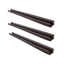 Ver imagem 1 de Kit 3 Veda Porta Tradicional - Bemprat:70cm/preto