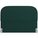 Ver imagem 6 de Cabeceira Cama Box King 195cm Orgânica Lanna W01 Bouclê Verde - Lyam Decor
