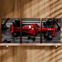 Ver imagem 3 de Kit3 Quadro Decorativo Formula Carro Automobilismo Esportivo 28x20cm