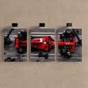 Ver imagem 4 de Kit3 Quadro Decorativo Formula Carro Automobilismo Esportivo 28x20cm