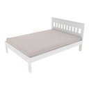 Ver imagem 2 de Cama de Casal para Colchão 138 x 188 cm Multimóveis CR35011 Branca