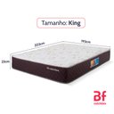 Ver imagem 4 de Colchão King Ortopédico D28 Molas Ensacadas a Vácuo 193x203cm Bf Colchões