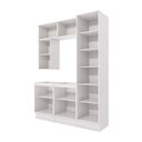 Ver imagem 3 de Conjunto para Banheiro Kappesberg Celeste 6 Peças Branco/azul 170cm