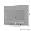 Ver imagem 3 de Painel Sion Com Prateleira 02 Nichos Para TVs De Até 56 Polegadas JCM Moveis Branco