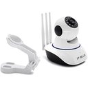 Ver imagem 1 de Câmera Ip Wi-fi 360° Visão Noturna Sensor Movimento Alarme