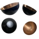 Ver mais imagens de Centro de Mesa Super Luxo preto e bronze 100% Aço Espressione centro de mesa classico, presente dia