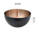 Ver imagem 7 de Centro de Mesa Super Luxo preto e bronze 100% Aço Espressione centro de mesa classico, presente dia
