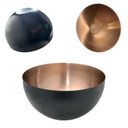 Ver imagem 2 de Centro de Mesa Super Luxo preto e bronze 100% Aço Espressione centro de mesa classico, presente dia