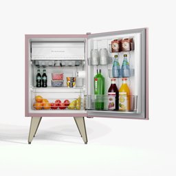 Frigobar Brastemp Retrô 76 Litros Rose Quartz - Bra08ho 110v - 5