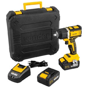 Chave de Impacto 1/2 Pol 2 Baterias 18v Carregador Civ 180b Vonder-bivolt