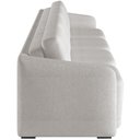 Ver imagem 2 de Sofá Cama para Sala de Estar 5 Lugares 436cm Montserrat K01 Bouclê Creme - Lyam Decor