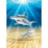 Playmobil Animais Marinhos - Tubarão Martelo e Filhote 9065 - 3