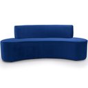 Ver imagem 6 de Sofá 02 Lugares 150cm Mônaco Veludo Azul Royal - Nexta Casa